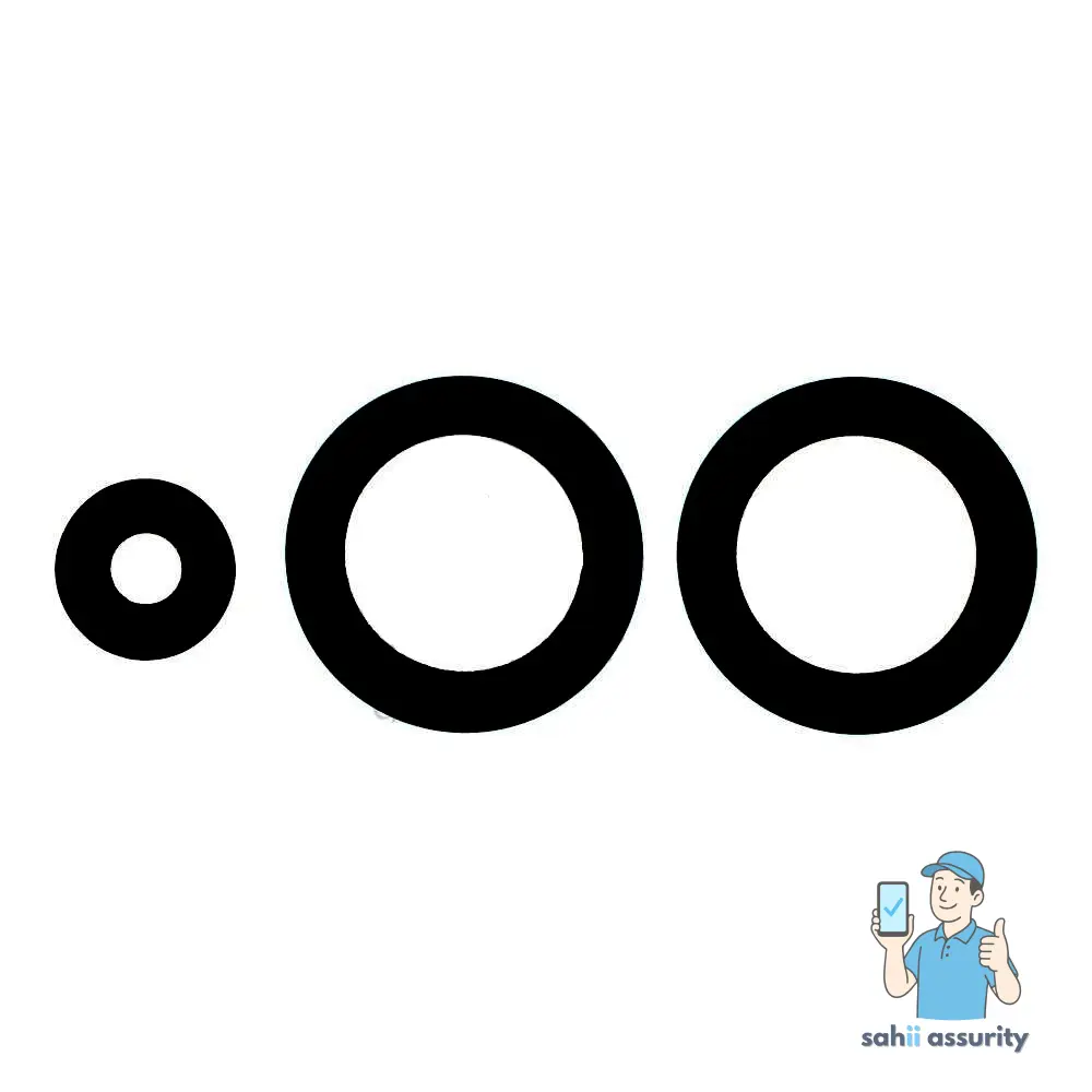 Camera Lens for OPPO Reno 8 5G Black